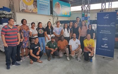 Sincovaga MG participa da entrega de 2.500 cestas básicas pelo programa Sesc Mesa Brasil